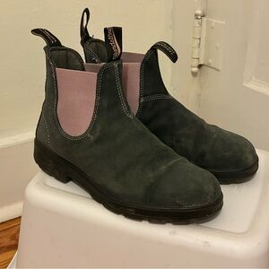 Blundstone 2034 Original Suede boots in Navy/Musk